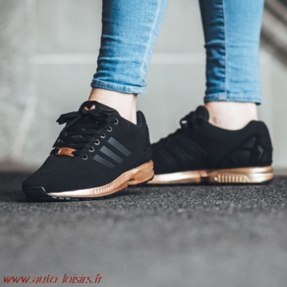 adidas zx flux femme or