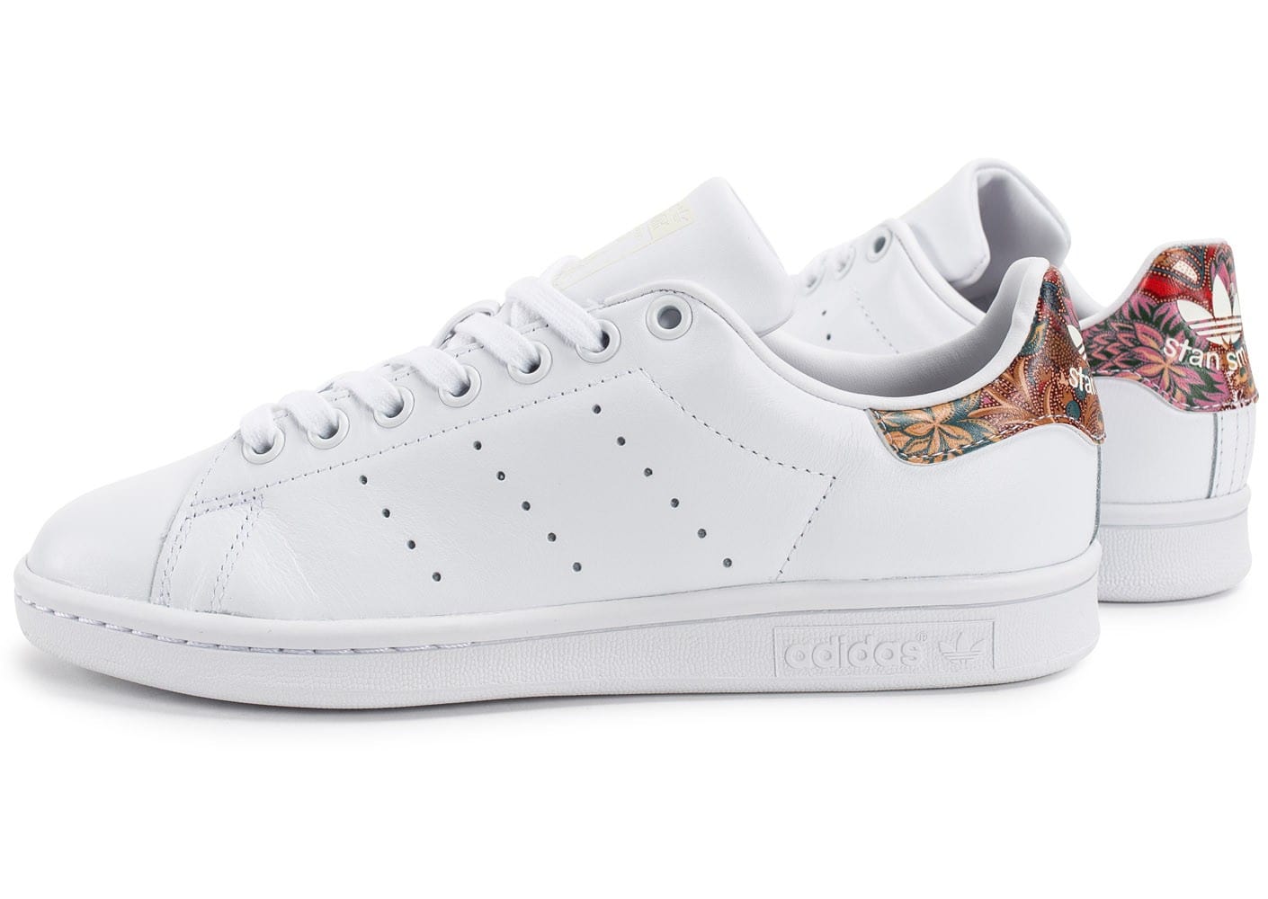 stan smith femme fleuri