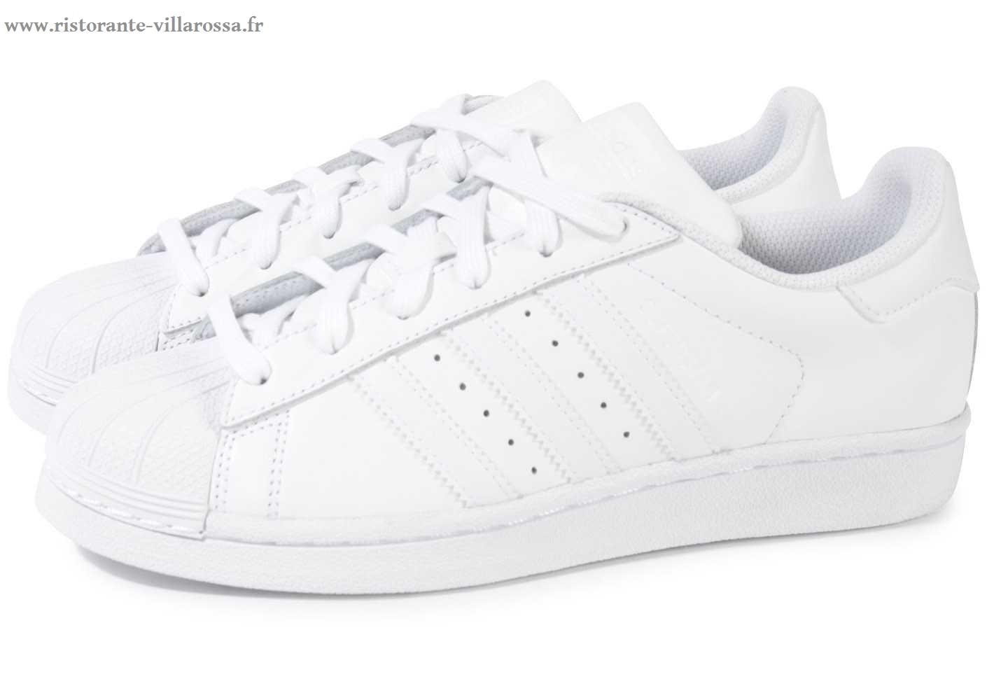 adidas superstar femme blanche noir or