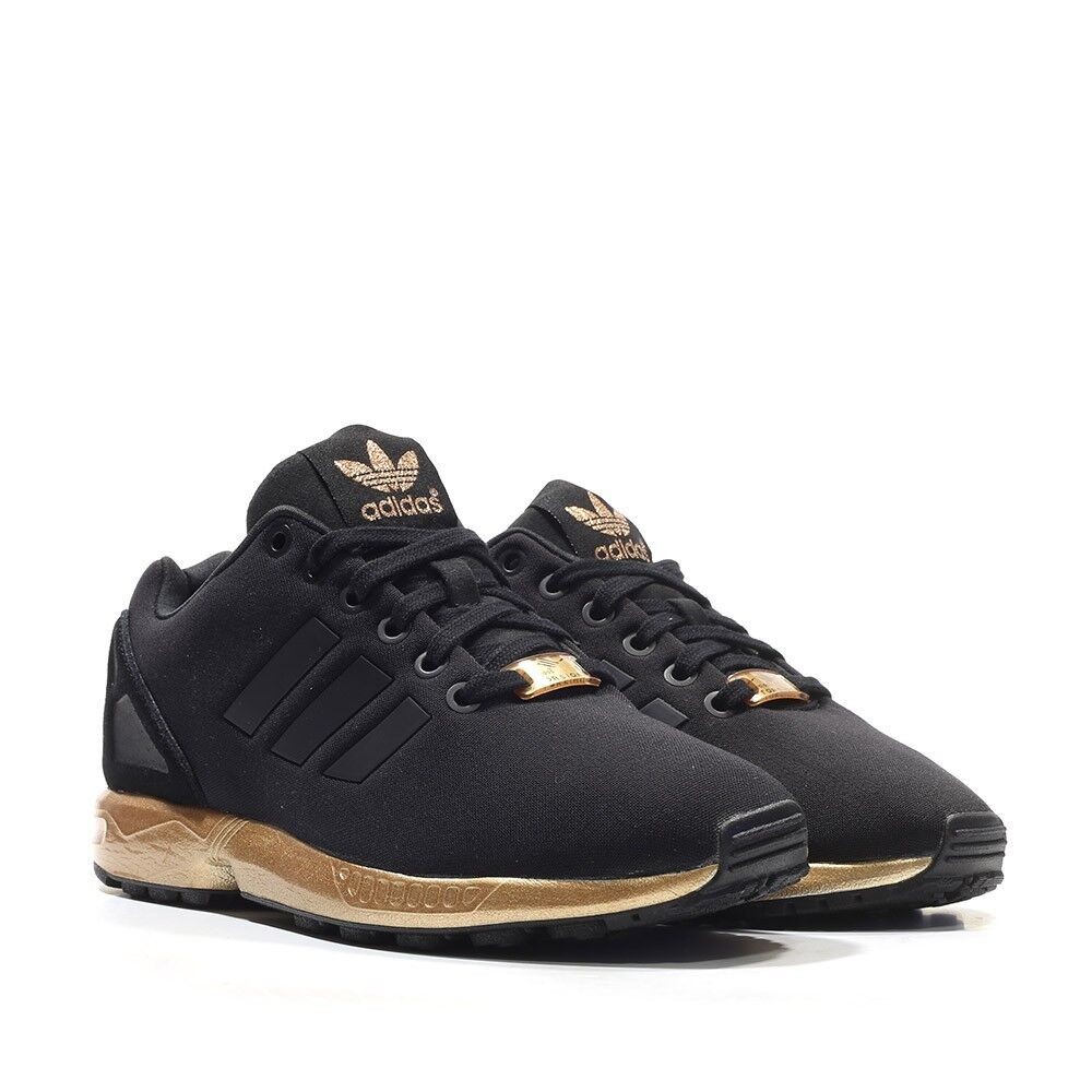 zx flux femme noir et rose