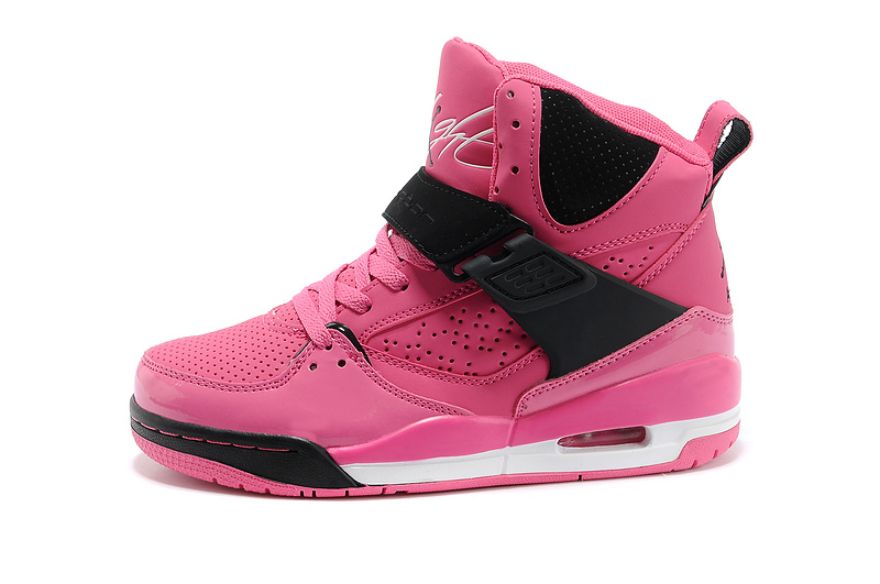 air jordan femme noir et rose