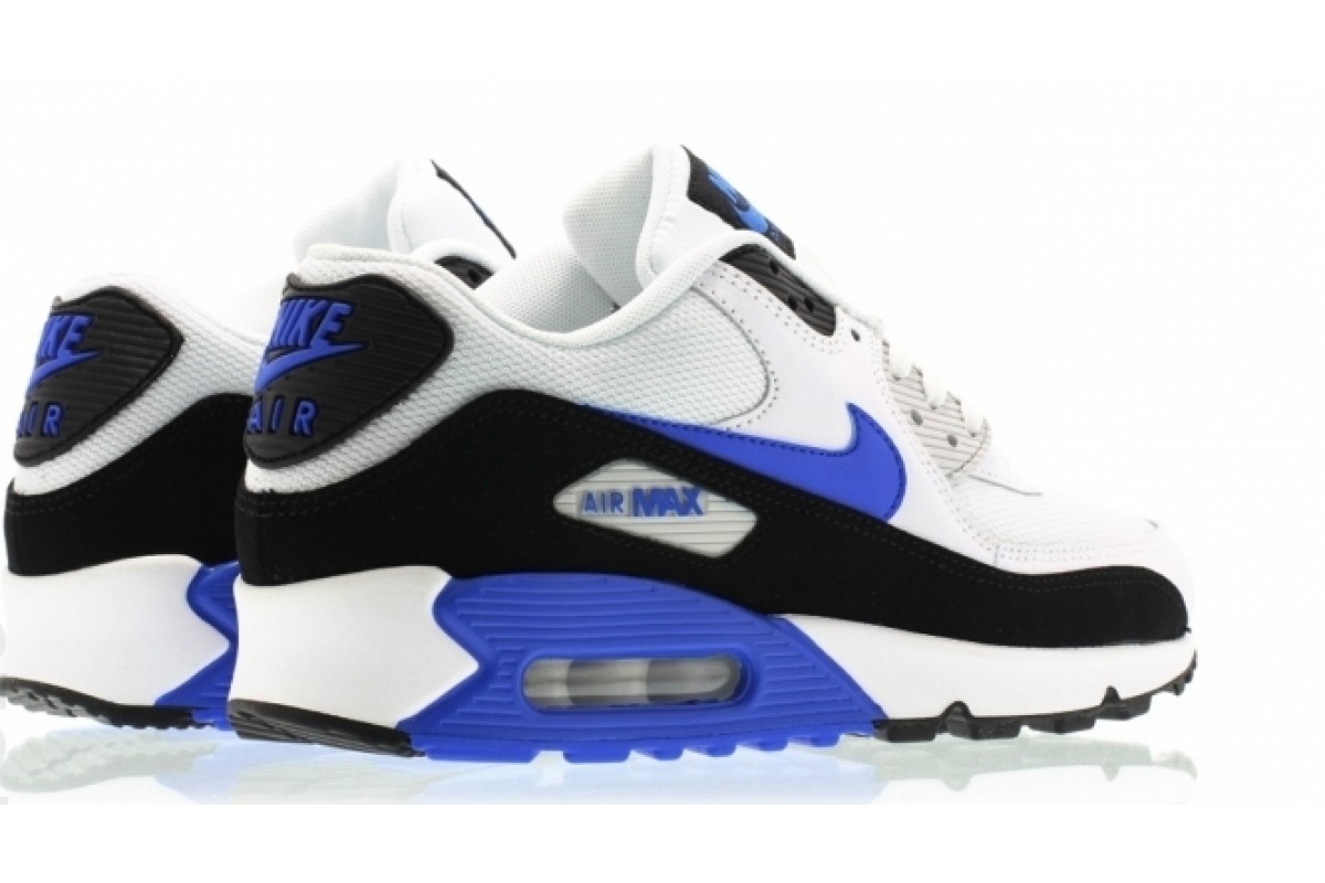air max bleu blanche