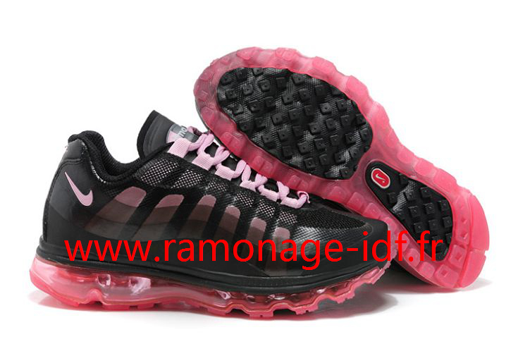 nike air max 95 rose et noir
