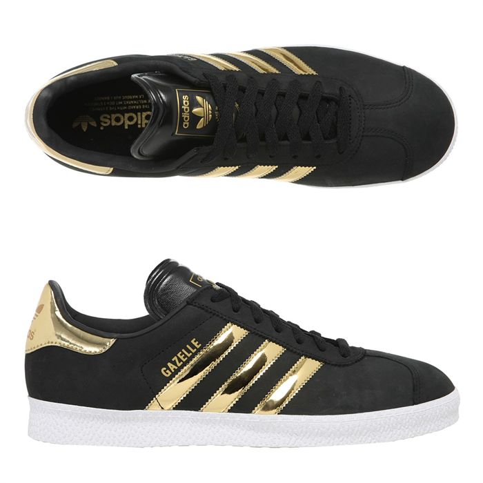 basket adidas femme blanche et doré