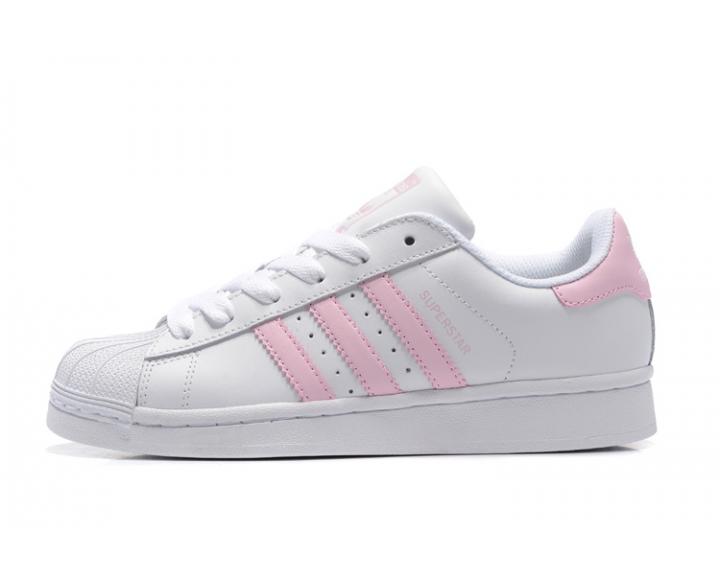 adidas rose et blanche