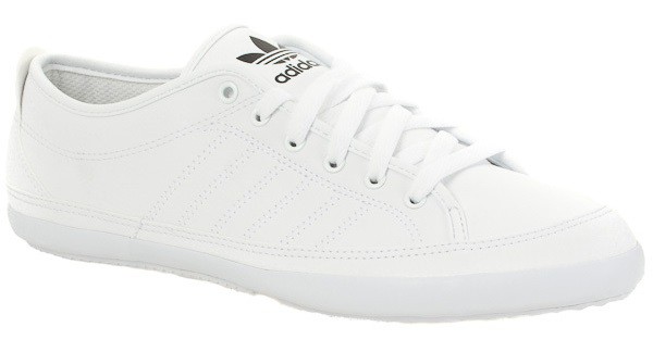 adidas blanche tissu